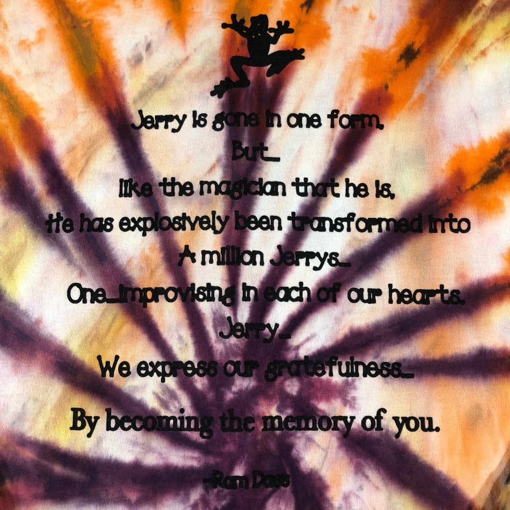 Online Ceramics Jerry Garcia Frog Ram Dass Quote T - Picture 4 of 12